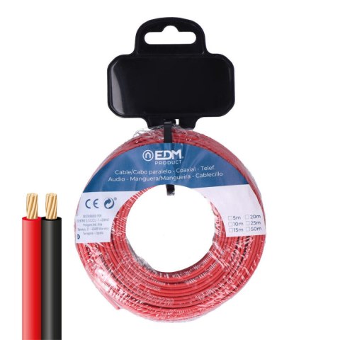 Płaski kabel równoległy EDM 28710 50 m 2 x 1 mm