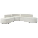 Sofa DKD Home Decor Biały Drewno Nowoczesny 250 x 241 x 66 cm