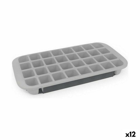 Foremka na Kostki Lodu Quttin Elastyczny 33 x 18,2 x 3 cm (12 Sztuk)