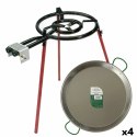 Paellero na Gas Ø 46 cm Set Metal (4 Sztuk)