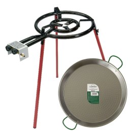 Paellero na Gas Ø 46 cm Set Metal (4 Sztuk)