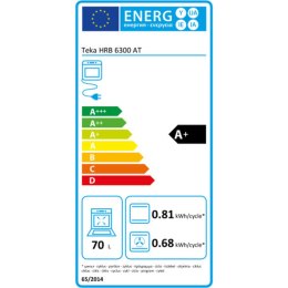 Piekarnik wielofunkcyjny Teka HRB6300AT 1400 W 70 L