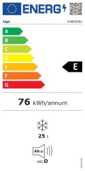 Jago Elektryczny box chłodzący 2 v 1, 25 l, niebieska