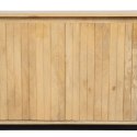 Kredens MONTMARTRE Czarny Naturalny Drewno Żelazo drewno i metal Drewno mango 170 x 40 x 75 cm