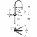 Kran jednouchwytowy Grohe Professional 30361000