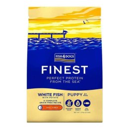 Karma FISH4DOGS Finest Puppy Small Complete White fish Ryba 1,5 Kg