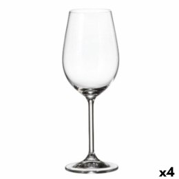 Zestaw kubków Bohemia Crystal Clara 350 ml Biały 6 Części 6 x 8 x 22 cm (6 Sztuk) (4 Sztuk)