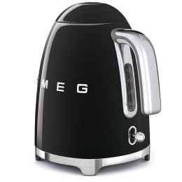 Czajnik Smeg KLF03BLEU Stal nierdzewna Plastikowy 2400 W Czarny 1,7 L