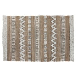 Dywan Home ESPRIT Biały Brązowy Boho 160 x 230 x 1 cm