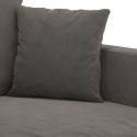 Sofa Chair Dark Gray 23.6" Velvet