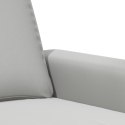 Sofa Chair Light Gray 23.6" Microfiber Fabric