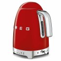 Czajnik Smeg 2400 W 1,7 L Czerwony Stal nierdzewna Plastikowy