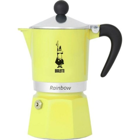 Włoska Kafeterka Bialetti Primavera Żółty Aluminium 270 ml 6 Kubki