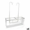 Stojak pod Prysznic Confortime Alluma Aluminium Srebrzysty 35,7 x 12,7 x 44,5 cm (6 Sztuk)