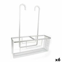 Stojak pod Prysznic Confortime Alluma Aluminium Srebrzysty 35,7 x 12,7 x 44,5 cm (6 Sztuk)