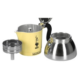 Włoska Kafeterka Bialetti 29591 Żółty Stal nierdzewna Aluminium 200 ml 4 Šálky