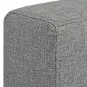 VidaXL 2 osobowa sofa tapicerowana jasnoszara