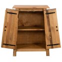 VidaXL Bathroom Side Cabinet Solid Pinewood 23.2"x12.6"x31.5"