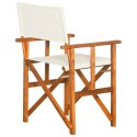 VidaXL Director's Chairs 2 pcs Solid Acacia Wood