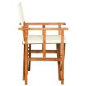 VidaXL Director's Chairs 2 pcs Solid Acacia Wood