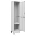 VidaXL Locker Cabinet 15"x17.7"x70.9"