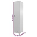 VidaXL Locker Cabinet 15"x17.7"x70.9"