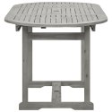 VidaXL Patio Dining Table (47.2"-66.9")x31.5"x29.5" Solid Acacia Wood