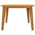 VidaXL Patio Table 43.3"x43.3"x29.5" Solid Wood Acacia