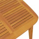 VidaXL Patio Table 43.3"x43.3"x29.5" Solid Wood Acacia