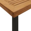 VidaXL Patio Table 59.1"x35.4"x29.5" Solid Wood Acacia