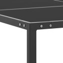 VidaXL Patio Table Anthracite 51.2"x51.2"x28.3" Steel and Glass