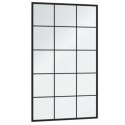 VidaXL Wall Mirror Black 39.4"x23.6" Metal