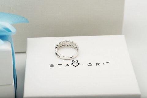 Srebrny pierścionek PDM5528 - Markazyty