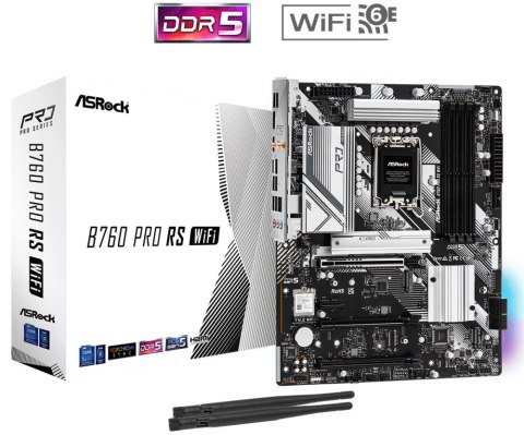 MB B760 S1700 ATX/B760 PRO RS WIFI ASROCK