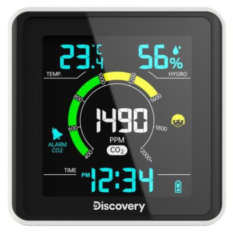 Stacja meteorologiczna Levenhuk Discovery Report WA40 z czujnikiem CO2