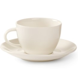 Filiżanka do kawy z porcelany 210ml zestaw 6 szt.