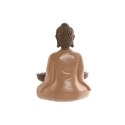 Figurka Dekoracyjna Home ESPRIT Pomarańczowy Koral Limonka Żywica Budda Orientalny 19,5 x 16 x 25,5 cm (3 Sztuk)