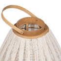 Lampa Beżowy Naturalny Bambus Szkło 36 x 36 x 56 cm