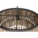 Lampa Sufitowa Home ESPRIT Brązowy Naturalny Drewno Metal 50 W 61 x 61 x 117 cm