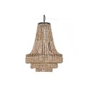 Lampa Sufitowa Home ESPRIT Brązowy Naturalny Drewno Metal 56,5 x 56,5 x 144 cm