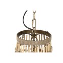 Lampa Sufitowa Home ESPRIT Naturalny Juta Metal 50 W 50,5 x 50,5 x 148 cm