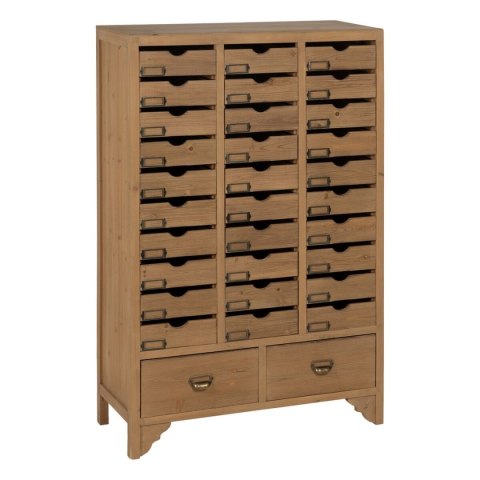 Komoda Beżowy Drewno świerkowe Drewno MDF 85,5 x 36,5 x 133 cm