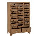 Komoda Beżowy Drewno świerkowe Drewno MDF 85,5 x 36,5 x 133 cm