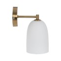 Lampa ścienna Biały Złoty 60 W 19 x 12 x 23,5 cm