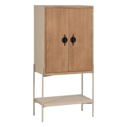 Kredens AIKO Krem Naturalny Żelazo Drewno MDF 70 x 40 x 172 cm