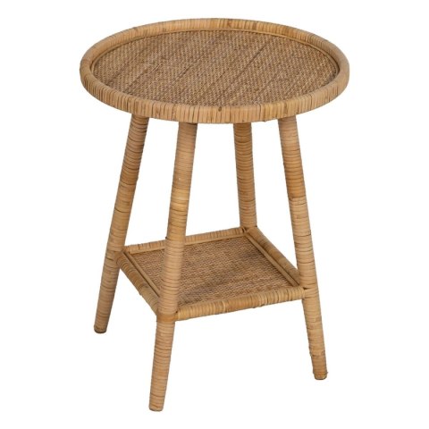 Stolik Beżowy Rattan 45 x 45 x 56,5 cm