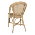 Krzesło do Jadalni Naturalny Rattan 50 X 56 X 88 CM