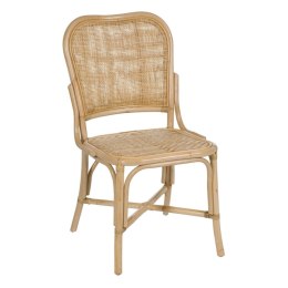 Krzesło do Jadalni Naturalny Rattan 51 X 62 X 89 CM