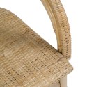 Krzesło do Jadalni Naturalny Rattan 55 X 60 X 84 CM