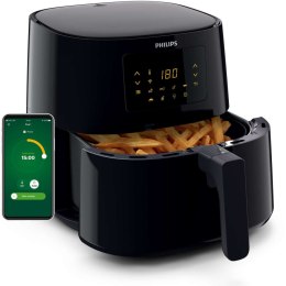 Frytkownica na gorące powietrze Philips HD9280/70 Czarny Srebrzysty 2000 W 6,2 L